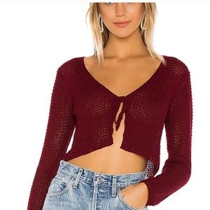 Channing Knot Tie Front Sweater